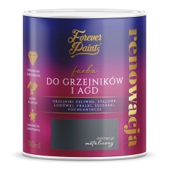 Hirsch Farba Forever Paints do grzejników i AGD antracyt metaliczny 0,7L