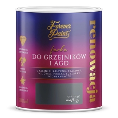 Hirsch Farba Forever Paints do grzejników i AGD antracyt 0,7L
