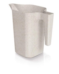 Konewka Jug ECO Wood biała - 1,8 l