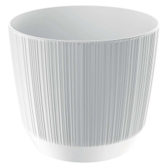 Doniczka Ryfo biała - 20 cm