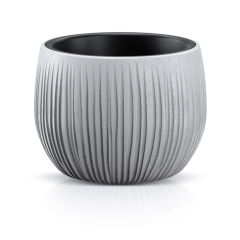 Prosperplast Doniczka Beton Bowl szara 18 cm