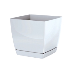 Doniczka Coubi 18 cm x 18 cm biała