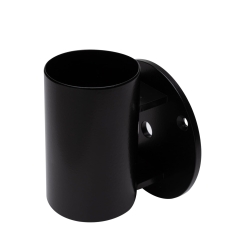 Kornik Mocowanie pionowe słupka śr. 50 mm Czarne