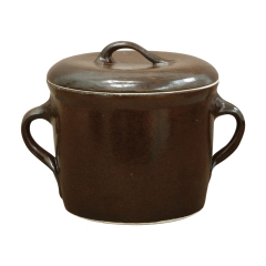 Garnek kamionka z pokrywką - 1,8 l