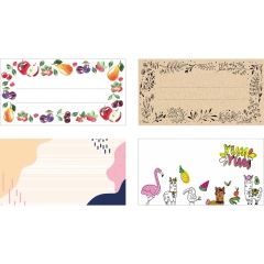 Etykieta samoprzylepna Mix - 20 szt.