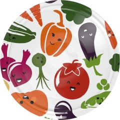 Zakrętka warzywa fi 6,6 cm - 10 szt.