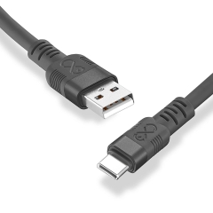Kabel Whippy proUSBA - USBC 0,9 m grafitowy