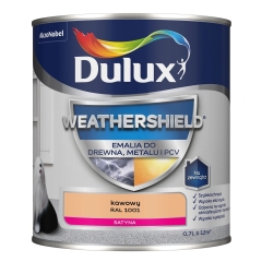 Dulux Emalia Weathershield kawowy 1001 - 0,7L
