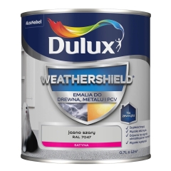 Dulux Emalia Weathershield jasnoszary 7047 - 0,7L