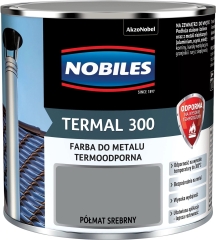 Farba Nobiles Termal 300 srebrny półmat 0,2L