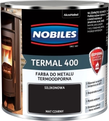 Farba Nobiles Termal 400 czarny mat 0,2L