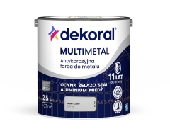Dekoral Farba antykorozyjna Multimetal jasnoszara 2,5L