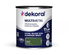 Dekoral Farba antykorozyjna Multimetal zielona 0,65L