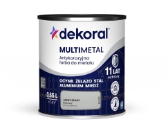 Dekoral Farba antykorozyjna Multimetal jasnoszara 0,65L