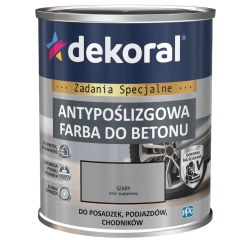 Dekoral Farba do betonu 0,75l szara
