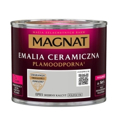Magnat Emalia Ceramiczna srebrny kalcyt półpołysk 0,5L