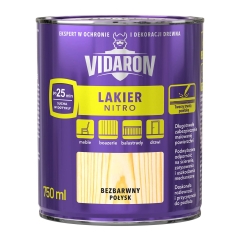 Vidaron Lakier Nitro bezbarwny połysk 0,75L