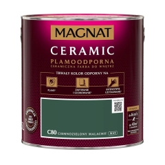Farba Magnat Ceramic ciemnozielony malachit 2,5L