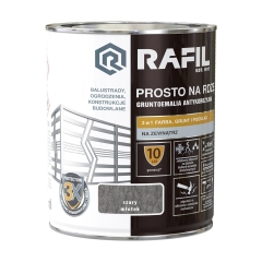 Rafil Farba na rdzę szary stalowy młotek 0,75L