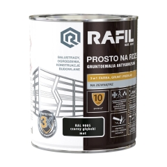 Rafil Farba na rdzę czarny głęboki mat 0,75L