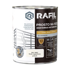 Rafil Farba na rdzę biały sygnałowy połysk 0,75L