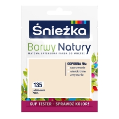 Tester farby Śnieżka Barwy Natury jaśminowa aleja 25 ml