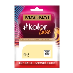 Tester farby Magnat KolorLove żółty - 25 ml