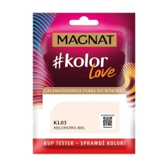 Tester farby Magnat KolorLove melonowa biel - 25 ml