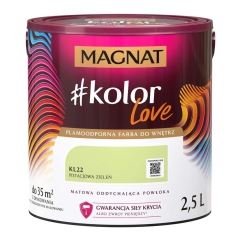 Farba Magnat KolorLove pistacjowa zieleń 2,5 l