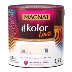 Farba Magnat KolorLove melonowa biel 2,5 l