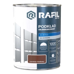 Podkład Rafil chlorokauczukowy czerwony tlenkowy 0,9L