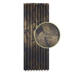 Zasłona GREAT na taśmie 135 x 300 cm szara