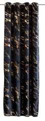 Zasłona ENDLESS CHIC czarna 140 x 270 cm