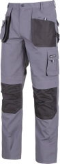 Lahti Pro Spodnie szaro-czarne CANVAS XL (56)