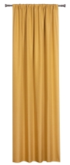 Zasłona Derby musztardowa 140 x 260 cm