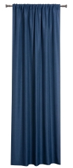 Zasłona Derby granatowa 140 x 260 cm