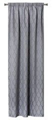 Zasłona FAVART szara 140 x 260 cm