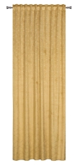 Zasłona SANSO na taśmie 140x260 cm musztardowa