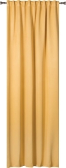 Zasłona ECLIPSE musztardowy 140 cm x 260 cm