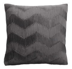Poduszka PLISA szara 45 cm x 45 cm