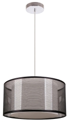 Reality Lampa wisząca MARTINA 40cm czarna 1xE27 60W