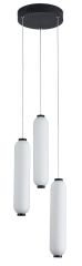 Reality Lampa wisząca LED CATKIN czarna 4000K 3x8W 1920lm