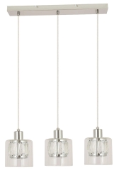 Reality Lampa wisząca ELMO chrom 3xE14 40W