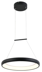 Lampa LED THEA czarna 4000K 1x24W 1920lm