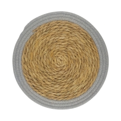 Podkładka na stół LEILA śr. 35 cm szara