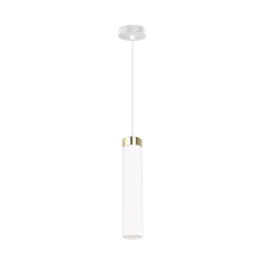 Eko-Light Lampa JOKER biało-złota 1xGU10