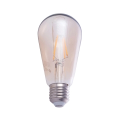 Eko-Light Żarówka dekoracyjna st64 Amber 4W 400lm E27 2700K