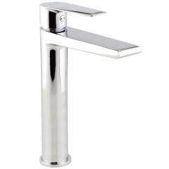 Bateria umywalkowa wysoka Bordi chrom