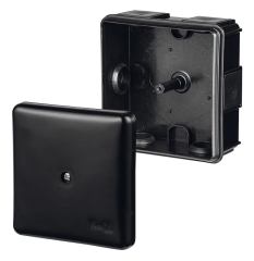 Elektro-Plast Puszka IP55 natynkowa czarny 86x86x39 mm