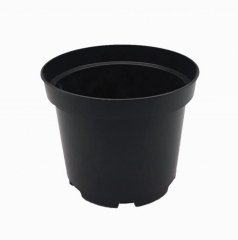 Doniczka produkcyjna czarna 19cm